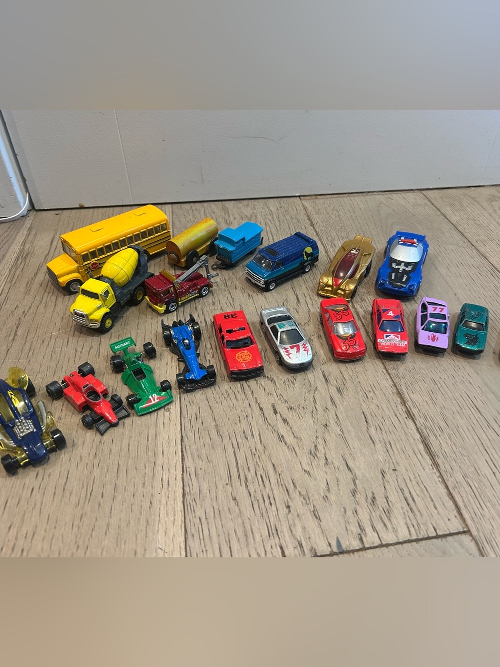 Assorted Kids Toy Cars - Multicolor Die-Cast Vehicle Lot